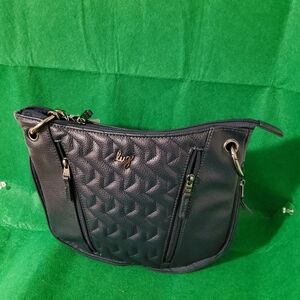 Lug Swivel VL Shoulder/Crossbody Bag, Navy